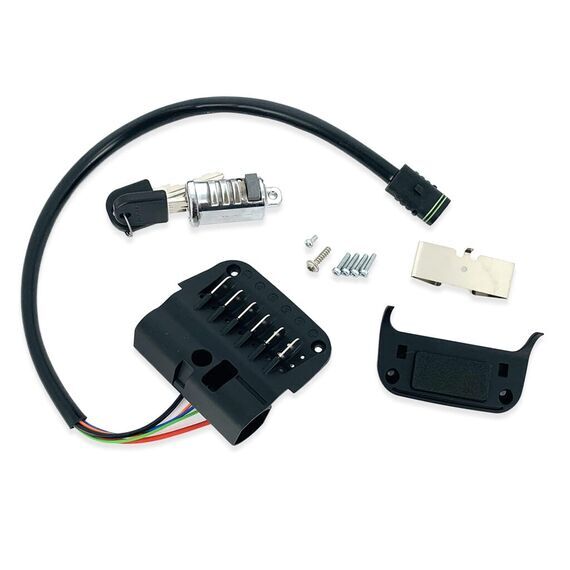 BMZ Accu Montageset UR-V7 (met slot) Zwart  