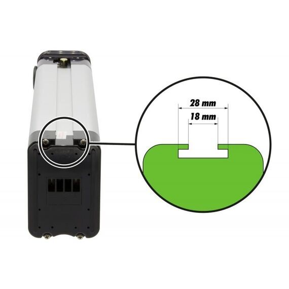 Phylion XH370-10J Fietsaccu 36/37V 14Ah SilverFish  , 5 image