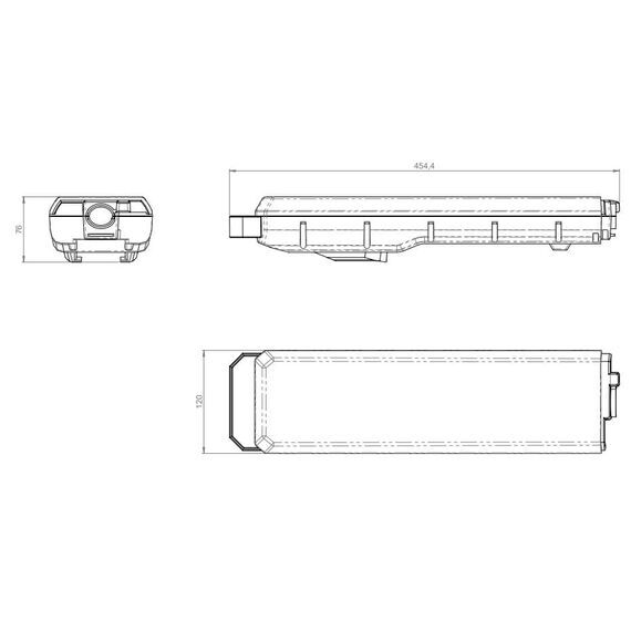 Bosch Powerpack 720Wh Bagage E-Bike Vision, Capaciteit: 20 Ah  , 7 image