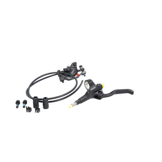 Shimano MT200 hydraulische schijfremset voor + achter 850/2000 mm zwart  , 4 image